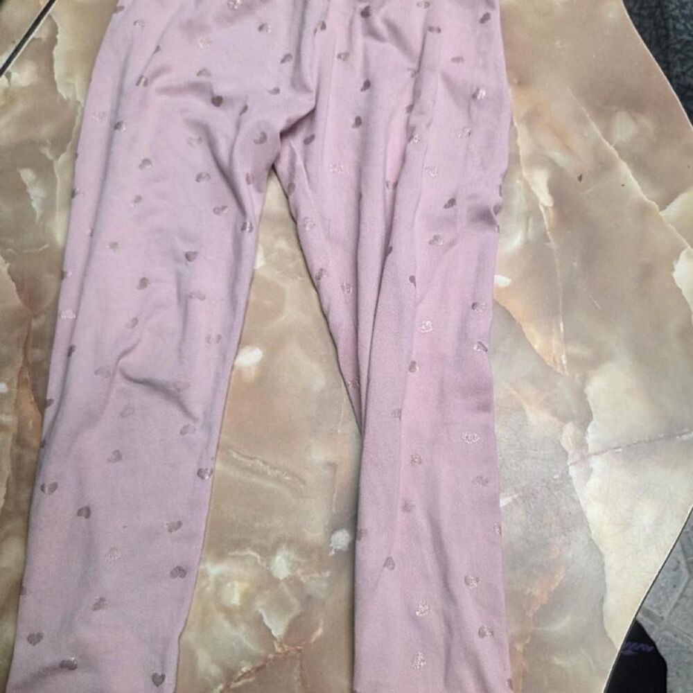 Pink pajama pants